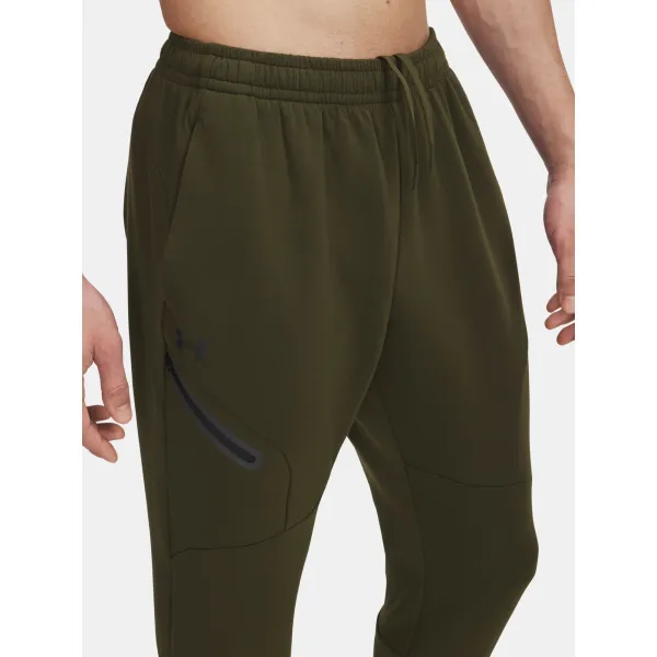  Pantaloni de trening pentru bărbați UNDER ARMOUR UA UNSTOPPABLE FLC JGR EU VERDE 