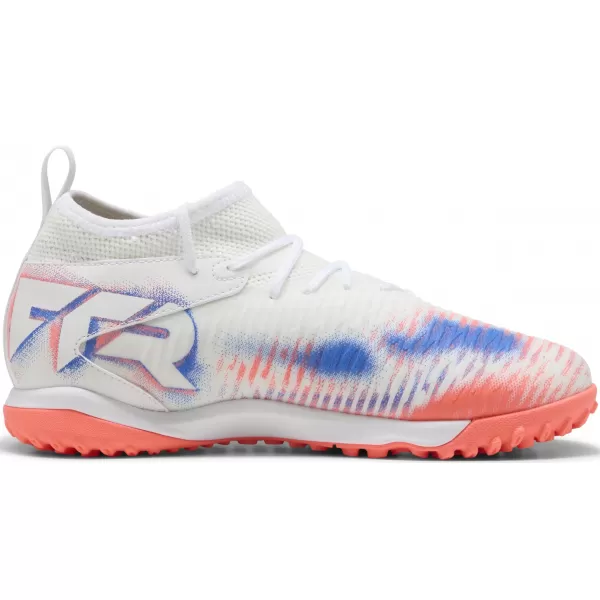  Pantofi pentru bebeluși PUMA FUTURE 8 MATCH TT + MID JR 10861601 WHITE/ ALB/PUMA NEGRU/ROȘU STRĂLUCITOR 