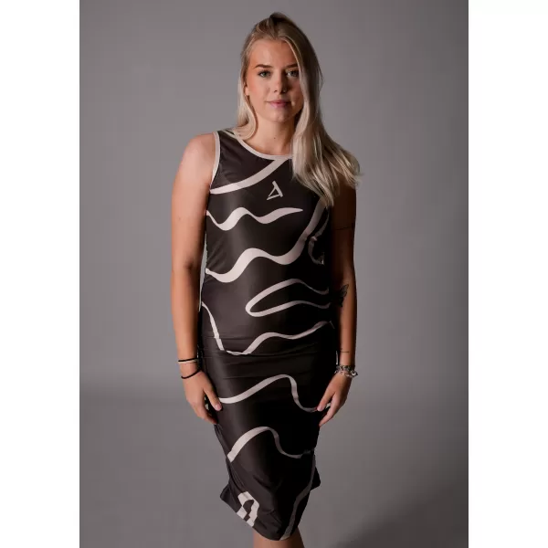  Rochie premium dama ALTISPORT VOJ/ALW088SAT03 MARO 