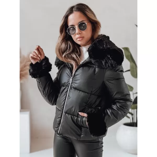  Geacă pentru doamne DSTREET TY5067 NEGRU 