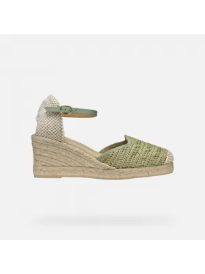 Sandale de dama GEOX GELSA LOW VERDE DESCHIS
