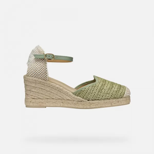  Sandale de dama GEOX GELSA LOW VERDE DESCHIS 