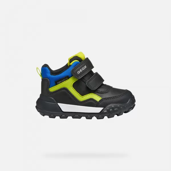  Băieți primii pași GEOX TREKKYUP ABX B566LB0MEFUC9299 NEGRU 