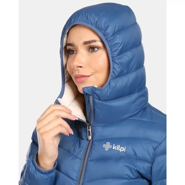  Palton de damă KILPI LEILA-W ZL0130KI ALBASTRU ÎNCHIS 