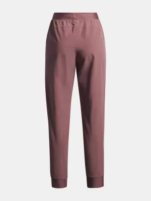 Pantaloni de trening pentru fete UNDER ARMOUR UA RIVAL WOVEN JOGGER 1384207-651 MARO