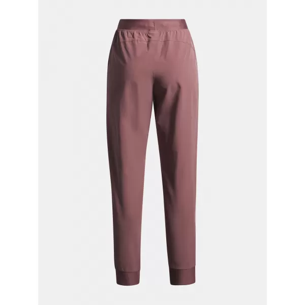  Pantaloni de trening pentru fete UNDER ARMOUR UA RIVAL WOVEN JOGGER 1384207-651 MARO 