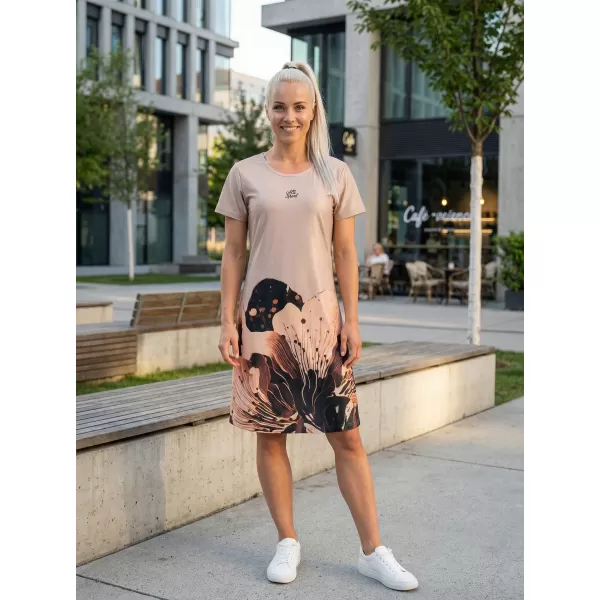  Tricou premium extins pentru femei ALTISPORT VOJ/ALW090SAT02 MARO 