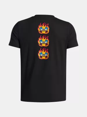Tricou băieți UNDER ARMOUR UA FLAME WM SS 6005059-001 NEGRU