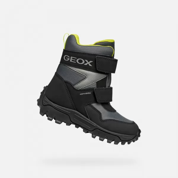  Botine pentru baieti GEOX HIMALAYA B ABX J46FRE0FU50C1267 GRI 