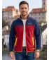Hanorac pentru bărbați din fleece ALTISPORT GAMEL BURGUNDIA