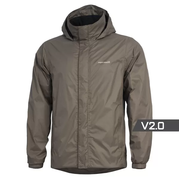  Sacou PENTAGON ATLANTIC V2.0 RAIN JACKET K07022 GRI MARO 