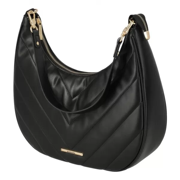  Geantă de mână TRAVELITE BARBARA COZY HOBO BAG NEGRU 