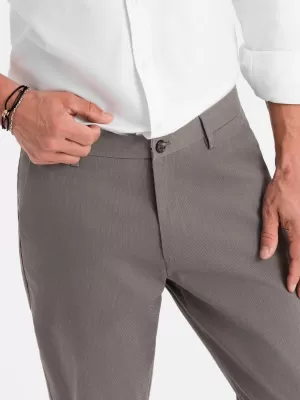 Pantaloni OMBRE OM-PACP-0184 GRI