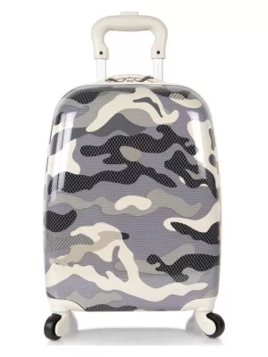 Valiză HEYS KIDS 4W CAMO GRI