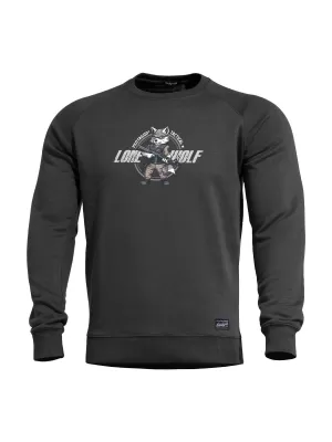 Hanorac PENTAGON HAWK SWEATER LONE WOLF K09019 NEGRU