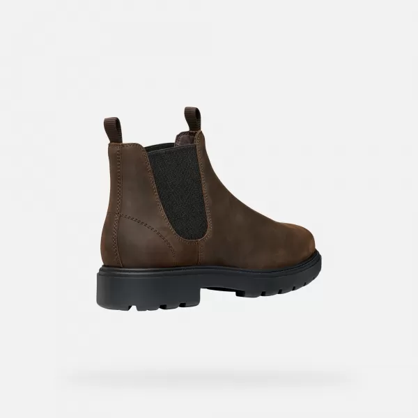  Pantofi pentru bărbați GEOX SPHERICA EC7 G011185 MARO ÎNCHIS 
