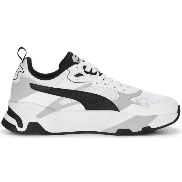  Pantofi pentru bărbați PUMA TRINITY 38928901 ALB/NEGRU/GRI DESCHIS 