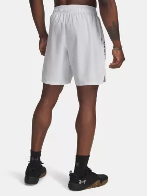 Pantaloni scurți pentru bărbați UNDER ARMOUR UA TECH WOVEN WORDMARK SHORT 1383356-023 GRI