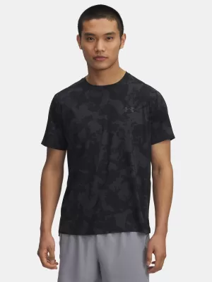 Tricou pentru bărbați UNDER ARMOUR UA LAUNCH ELITE PRT SS 1389804-017 GRI