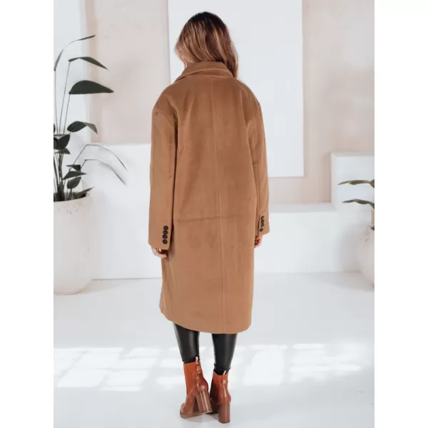  Palton de damă DSTREET NY0766 CARAMEL 