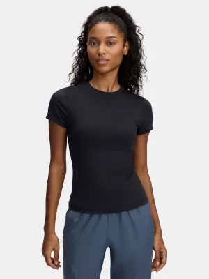 Tricou pentru femei UNDER ARMOUR MERIDIAN CORE SS 6000341-001 NEGRU