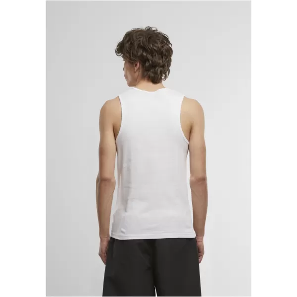  Tricou pentru bărbați URBAN CLASSICS TB7650A ALB/ALB 