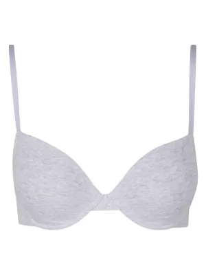 Sutien de damă URBAN CLASSICS TB7652A NEGRU/GRI HEATHER