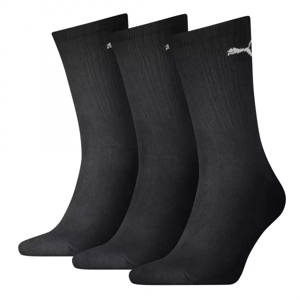  Șosete pentru bărbați PUMA CREW SOCK 3P 88035501 NEGRU 