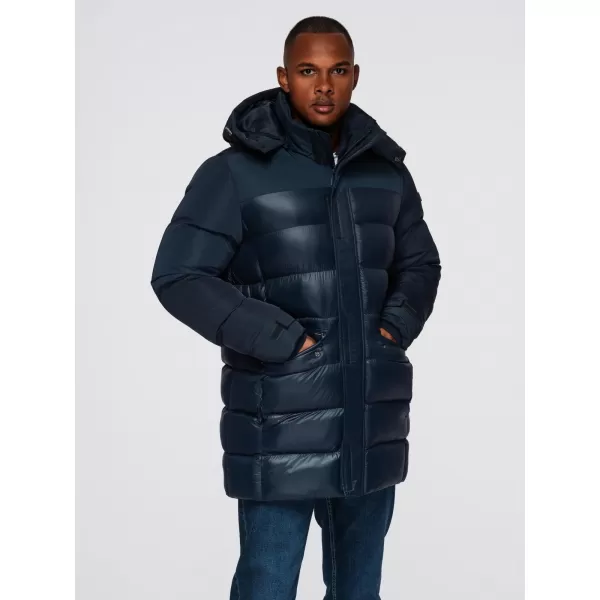  Sacou OMBRE OM-JALJ-0266 ALBASTRU MARIN 