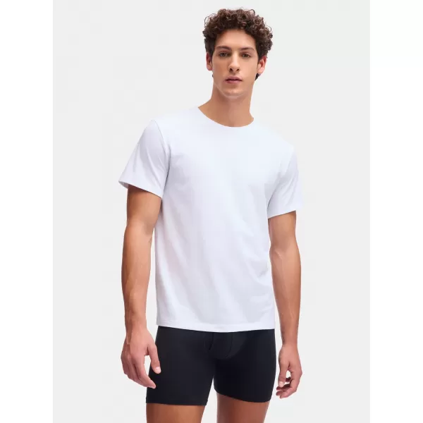  Tricou pentru bărbați UNDER ARMOUR M UA PERF COTTON CREW NECK-2PK 6007621-100 ALB 