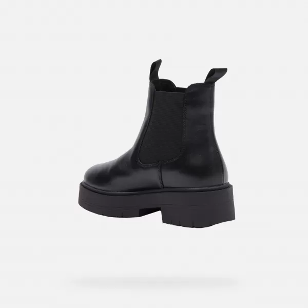  Pantofi de dama GEOX SPHERICA EC7 G009692 NEGRU 