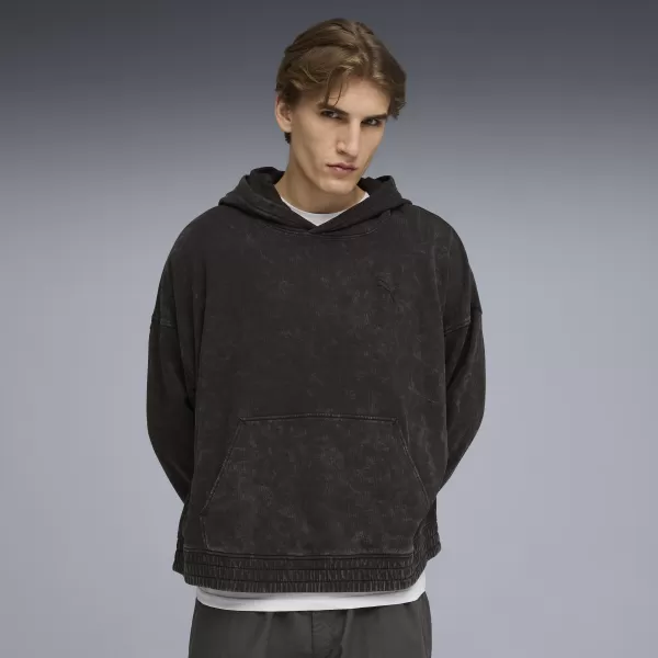  Hanorac pentru bărbați PUMA FUTURE PUMA NEGRU 