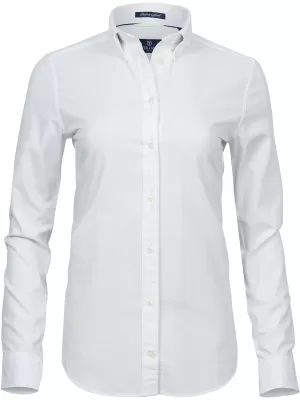 Cămașă de damă TEE JAYS | TJ 4001 ALB