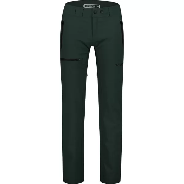  Pantaloni în aer liber pentru femei NORDBLANC FLOE NBFPL8277 VERDE ÎNCHIS 