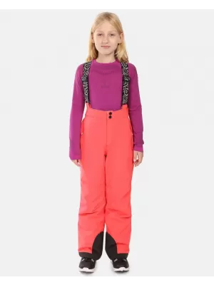 Pantaloni de schi pentru copii KILPI MIMAS-J ZJ0401KI ROZ