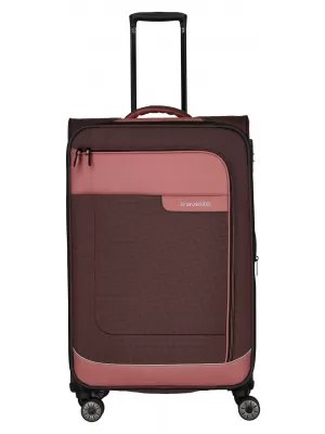 Valiză TRAVELITE VIIA 4W L TRANDAFIR