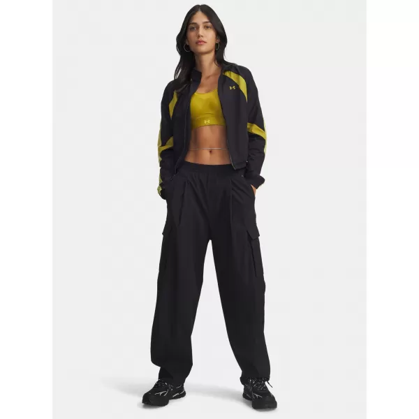  Pantaloni sport de damă UNDER ARMOUR UA UNSTOPPABLE RSTOP CARGO 6007025-001 NEGRU 