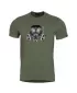 tricou PENTAGON AGERON GAS MASK K09012 VERDE MĂSLINIU