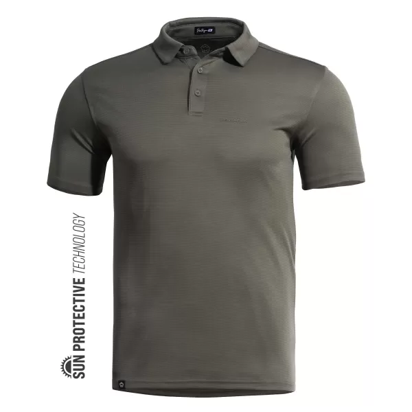  Tricou pentru bărbați cu guler PENTAGON VANQUISH POLO SHIRT K09048 MARO GRI 