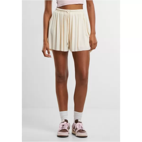  Pantaloni scurți pentru doamne URBAN CLASSICS TB7487 NISIP ALB 