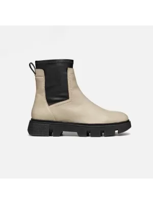 Pantofi de dama cu siret GEOX VILDE CREMOS