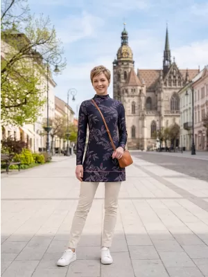 Gâtul de damă ALTISPORT GWENITH NEGRU