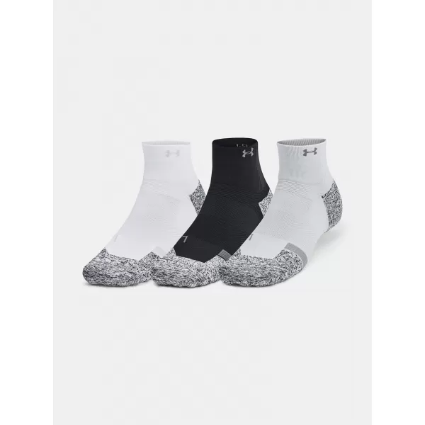  Șosete UNDER ARMOUR UNISEX UA AD PRO QTR (3 PÁRY) 1387047-001 NEGRU 