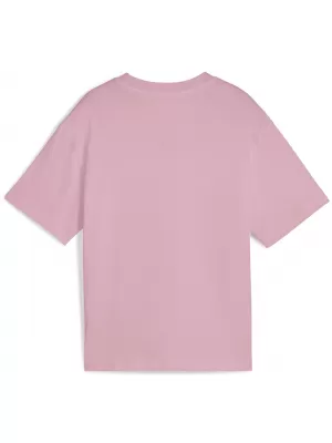 T -thirt PUMA ESS BOXY TEE G 68513165 ROZ POSED