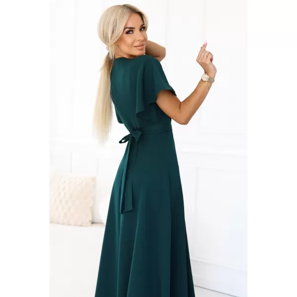  Rochie NUMOCO JENNIFER 581-8 VERDE STICLA 