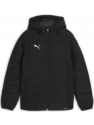 Sacou PUMA TEAMADDITIONS HOODED PADDED JACKET JR 65973803 PUMA BLACK/PUMA SILVER