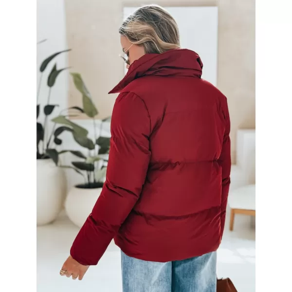  Geacă pentru doamne DSTREET TY4957 CLARET 