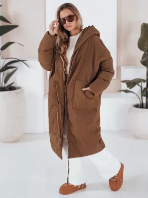 Geacă pentru doamne DSTREET TY3238 CARAMEL