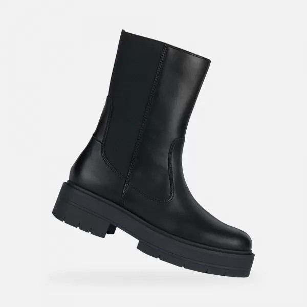  Botine de dama GEOX G004255 NEGRU 