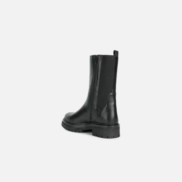  Pantofi de dama cu siret GEOX IRIDEA B ABX NEGRU 